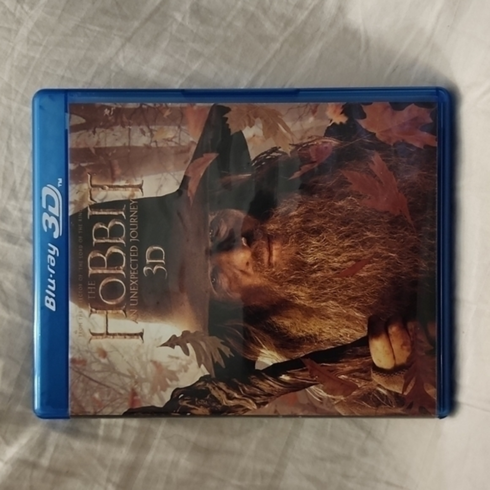 The Hobbit An Expected Journey Blu-ray 3D and Blu-ray‎ Discs